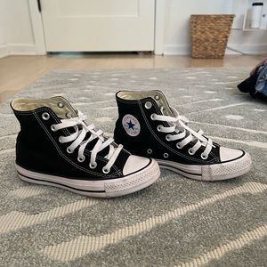 Black High Top Converse